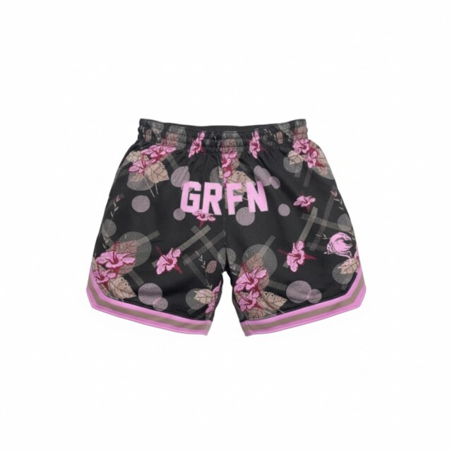 GRFN バスケショーツ HIBISCUS