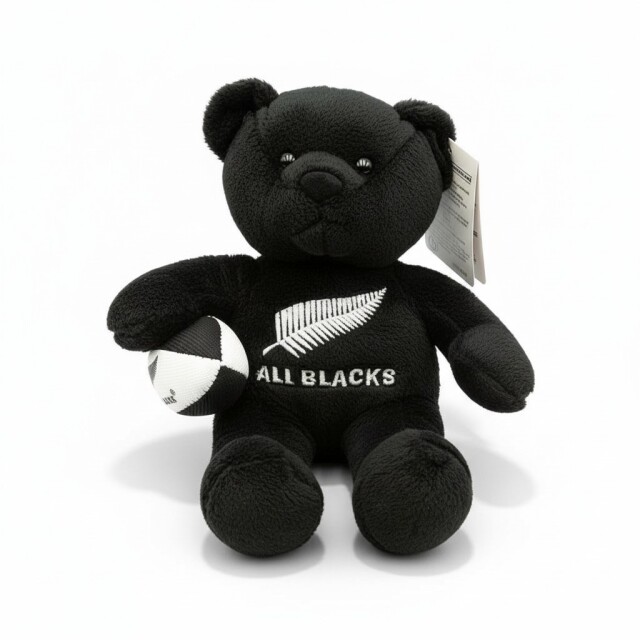 オールブラックス HAKA マスコット人形 クマ ブラック