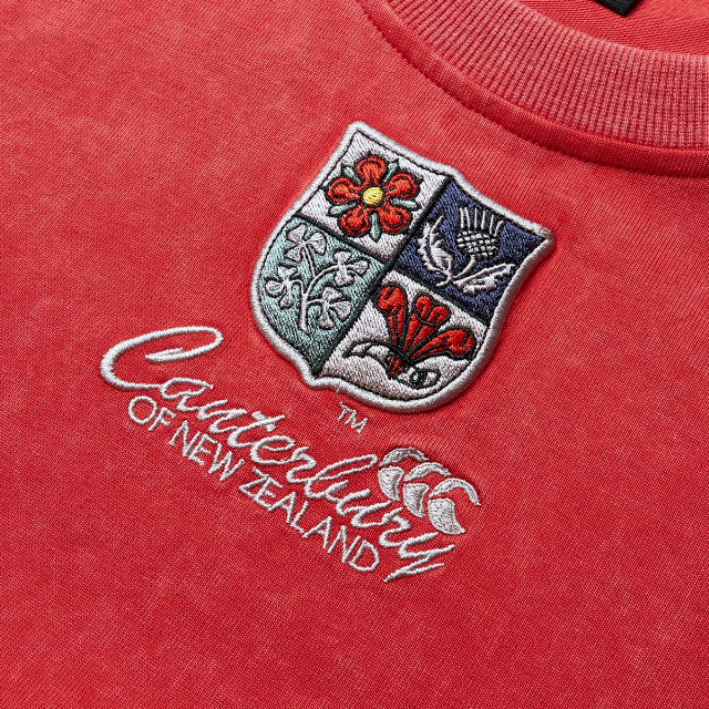 British & Irish Lions 2025 Heritage Tシャツ レッド