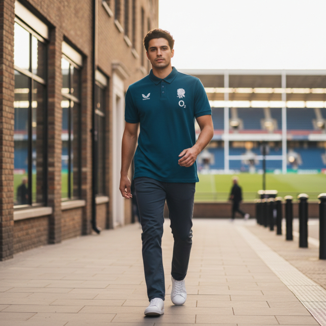 イングランド代表 25/26 トラベル ポロシャツ