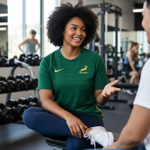 南アフリカ代表 スプリングボクス 25/26 トレーニングTシャツ