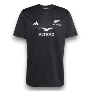 オールブラックスラグビーシャツ オールブラックス 長袖ラグビーシャツ - ブラック