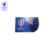 RUGBY WORLDCUP FRANCE 2023  ピンバッジ NEW ZEALND BLUE