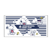 ラグビー日本代表×スヌーピー バスタオル
