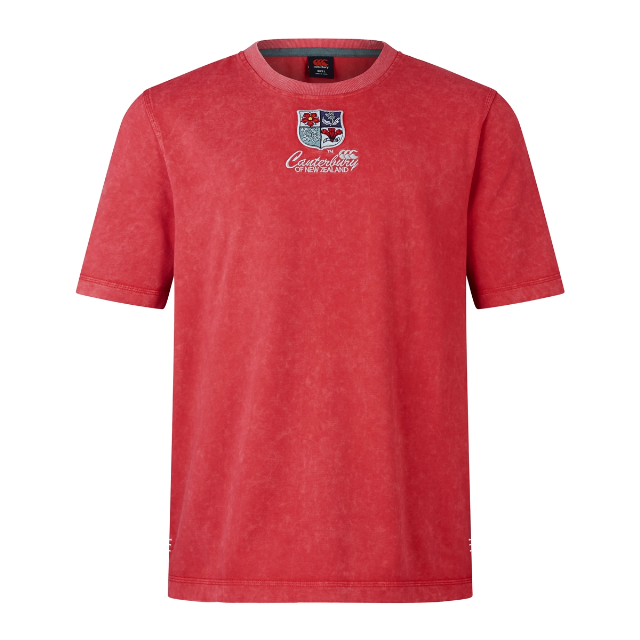 British & Irish Lions 2025 Heritage Tシャツ レッド