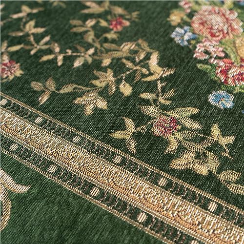 豪華な花柄のゴブラン織りラグマット 約 200×250 cm 3畳｜輸入絨毯専門