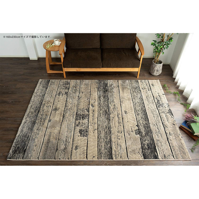 ウィルトン　カーペット　ラグ 160x230cm ライトグレー ウィルトン カーペット ラグ 160x230cm ライトグレー ウィルトン