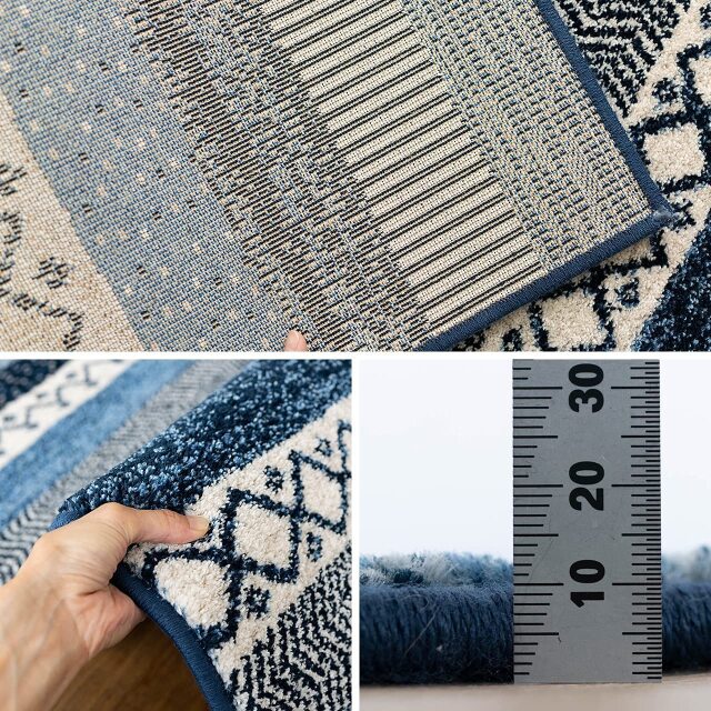 ラクダ エスニック タペストリー 絨毯 エスニック調のキリムボーダー 約 200×250 cm 3畳｜輸入絨毯専門