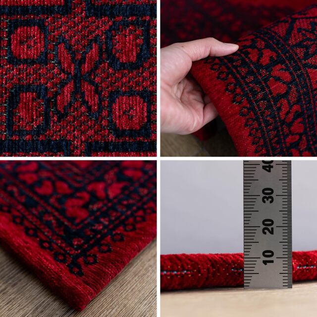 アフガンラグ 40×90