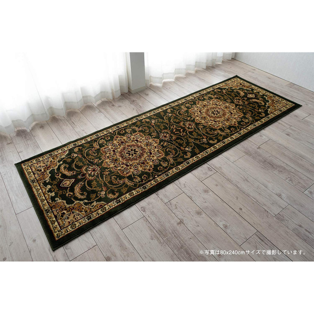 ウールギャべ 手織り 70×140cm キッチンマットサイズ ギャッベ 新品未使用