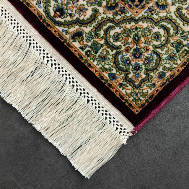 立体柄、144万ノット！本場イラン産 絨毯！ 150×225cm-200501