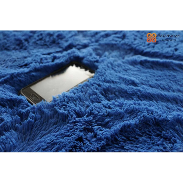 ふわさら35mmロングシャギーのラグマット 約 190x240 cm 3畳｜輸入絨毯