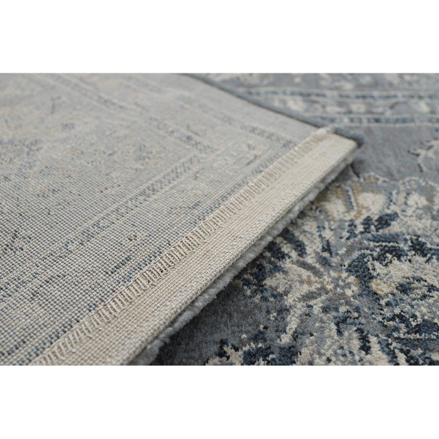 豪華なオーナメント柄、ベルギー製の高密度ウィルトン織りラグ 約 240