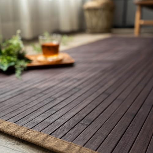 無垢材の優しい雰囲気の竹ラグ 約 180×240 cm 3畳｜輸入絨毯専門