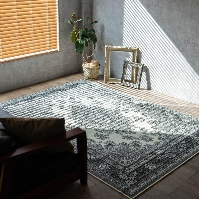 ベルギー製ウィルトン織りラグマット 約 235×320 cm 6畳｜輸入絨毯専門