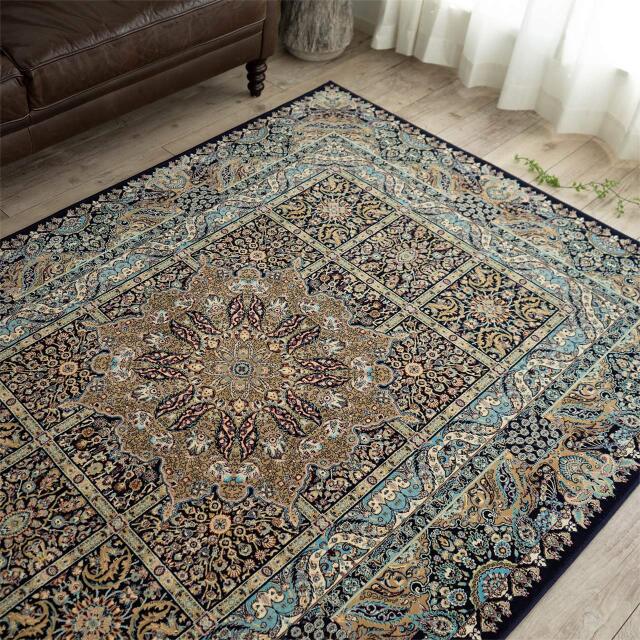 274×223cm 　ペルシャファインヴィンテージ ラグ　 手織り絨毯 274×223cm ペルシャファインヴィンテージ ラグ 手織り絨毯