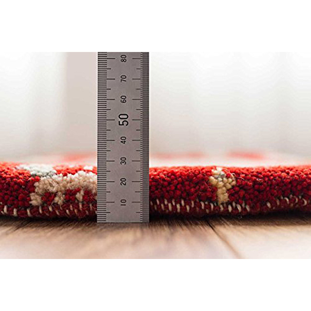 90×60cm 手織り ペルシャ 絨毯 ギャッベ カシュクリ ギャベ 手織りの素朴な味わいが魅力、ギャベの玄関マット 約60x90 cm