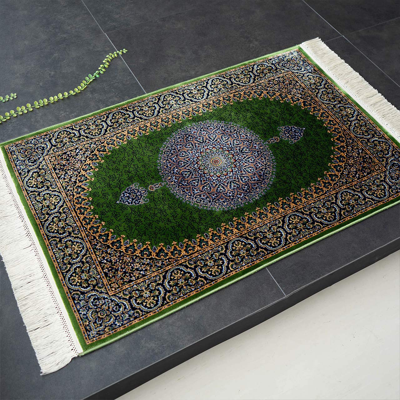 立体柄、144万ノット！本場イラン産 絨毯！70×120cm‐36001 【公式通販】