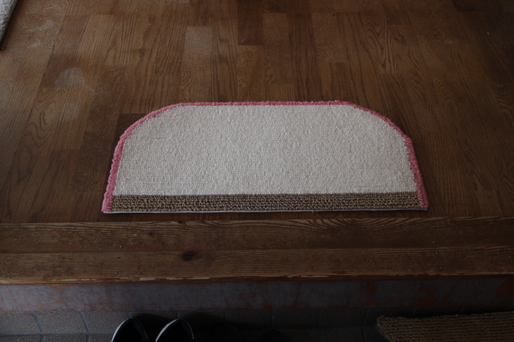 arch mat - wool & jute  約35×70cm
