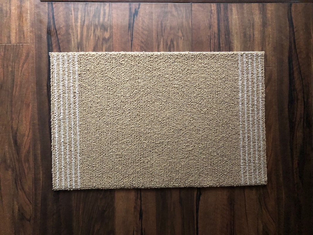 伍麻縞　約50×80cm