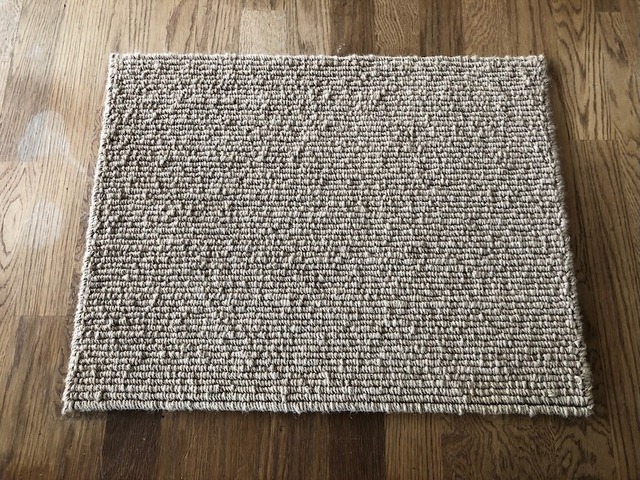 麻緞通｜素足の日本に気持ちいいラグ ハイループ 約54×71cm