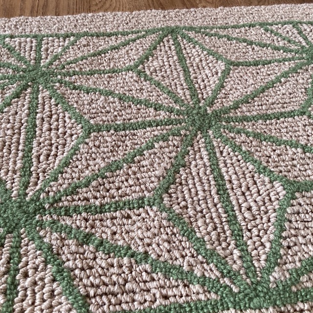 麻の葉白