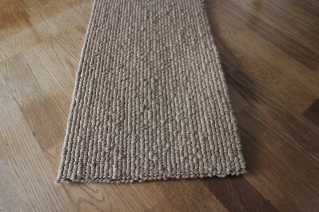 麻のキッチンマット