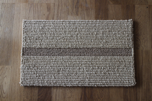 2色の麻のライン