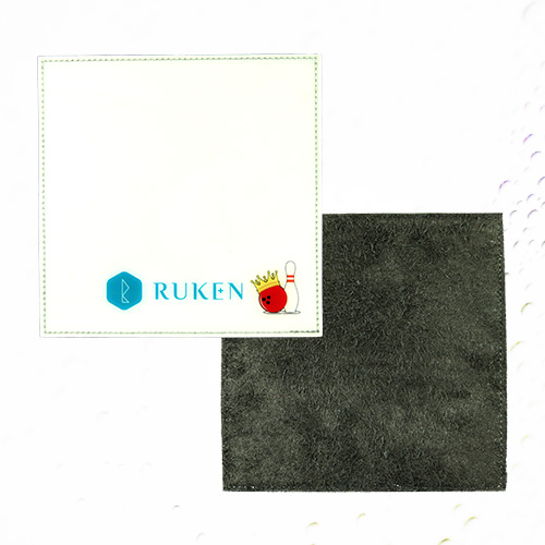 RUKEN シャミー ボウリングボール用オイル拭きパッド　ホワイト