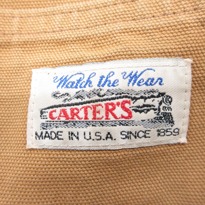 古着通販 L☆古着 CARTER'S 長袖 カバーオール メンズ 80年代 80s