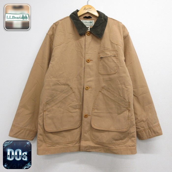 エルエルビーン 00s カバーオール ハンティング ベージュ メンズL相当 | 古着