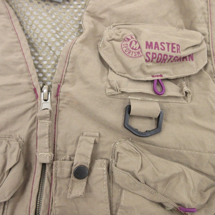 古着通販 S☆古着 Master Sportsman メンズ フィッシング ベスト