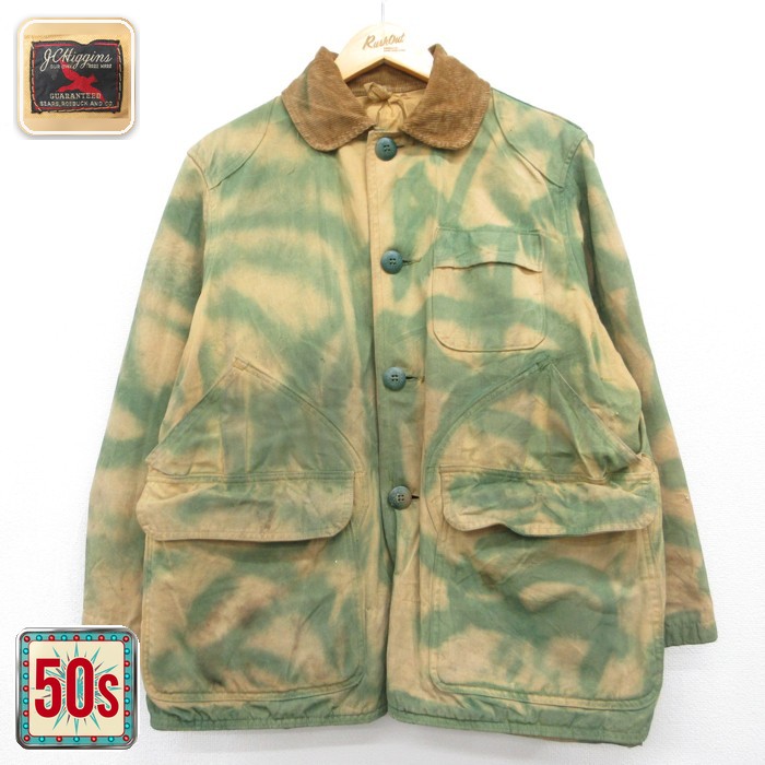 シアーズ 50s ハンティングジャケット ハンドペイント メンズL相当 | 古着