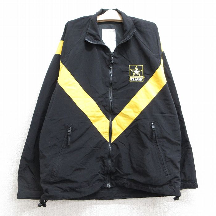 古着 長袖 ミリタリー ジャケット キッズ ボーイズ 子供服 USアーミー ARMY ラグラン 黒他 ブラック 内側メッシュ 25feb01