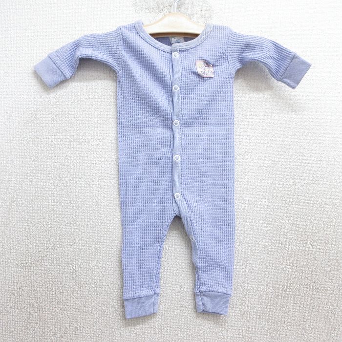 【50%OFF】古着 長袖 ロンパース キッズ ガールズ 子供服 90年代 90s セサミストリート エルモ 薄紫 パープル 25apr10