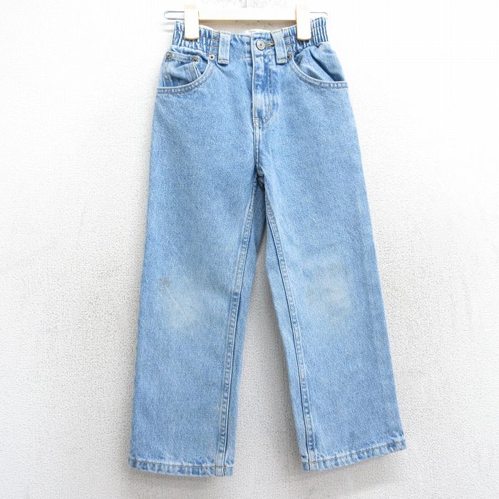 【50%OFF】古着 ギャップ GAP ジーンズ キッズ ボーイズ 子供服 コットン 薄紺 ネイビー デニム 25apr10