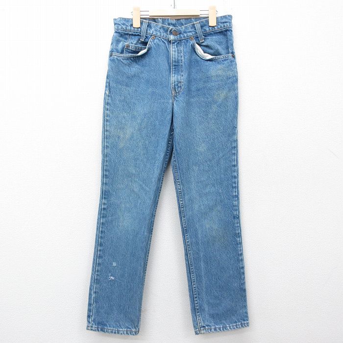 古着 リーバイス Levis 705 ジーンズ キッズ ボーイズ 子供服 90年代 90s コットン USA製 紺 ネイビー デニム 25jun03