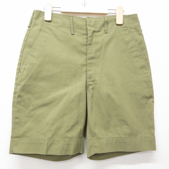 古着 ビンテージ ショート ボーイスカウト パンツ ショーツ キッズ ボーイズ 子供服 70年代 70s USA製 タロン 濃緑 グリーン 【spe】 25jun03