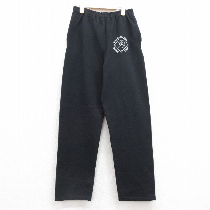 古着 ジャージーズ スウェット パンツ キッズ ボーイズ 子供服 00年代 00s ソフトボール 黒 ブラック 25jun28