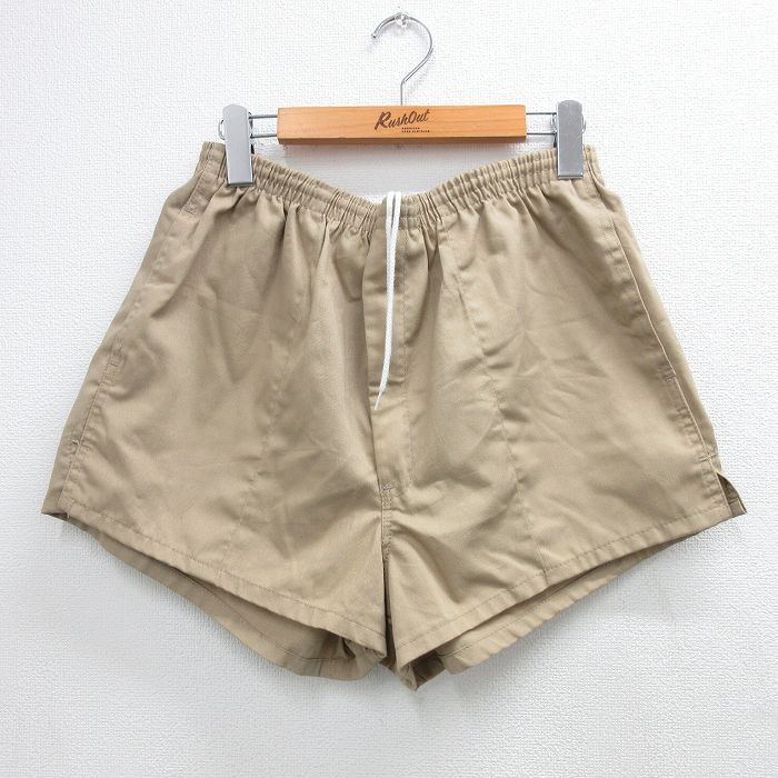 古着 リーバイス Levis ショート パンツ ショーツ メンズ 80年代 80s USA製 ベージュ カーキ 【spe】 25aug06