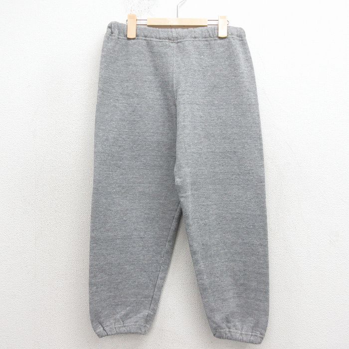 古着 ラッセル スウェット パンツ キッズ 子供服 70年代 70s 無地 グレー 霜降り【spe】 26feb04