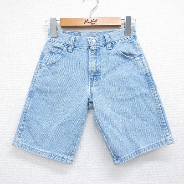 古着 ラングラー ショート パンツ ショーツ メンズ 90年代 90s コットン USA製 ライトブルー デニム 26may23