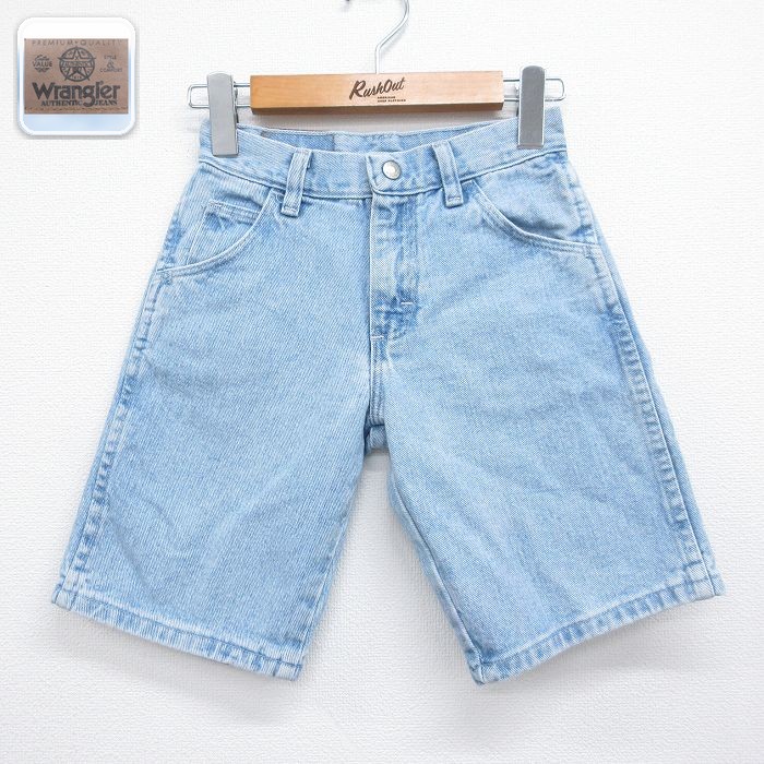 【20%OFF】ラングラー 90s ショートパンツ デニム ライトブルー キッズ | 古着
