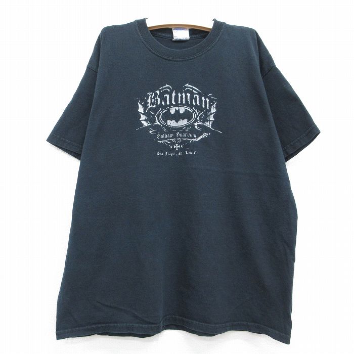 DCコミックス 00s 半袖Tシャツ バットマン ブラック キッズ | 古着
