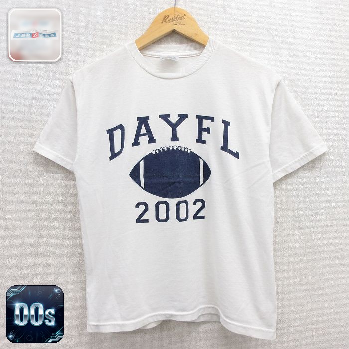 ジャージーズ 00s 半袖Tシャツ アメフト ホワイト キッズ | 古着