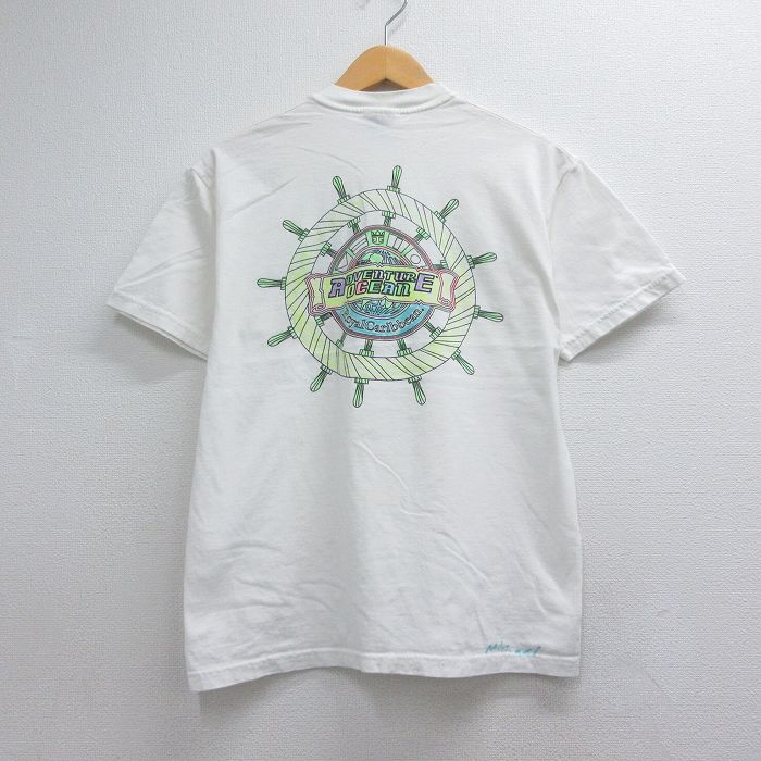 ヘインズ 00s 半袖Tシャツ ロイヤルカリビアン ホワイト キッズ | 古着