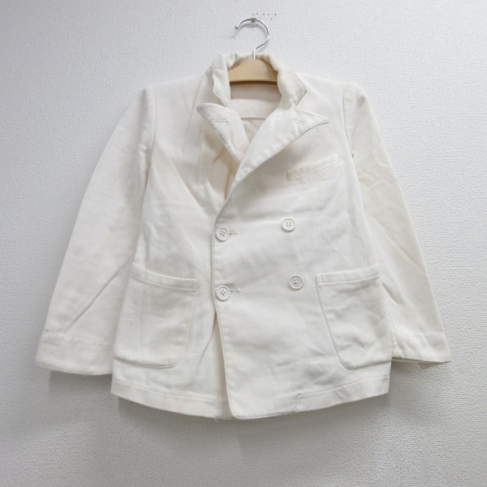 Jackie Jumper 50s 長袖ジャケット ホワイト キッズ | 古着