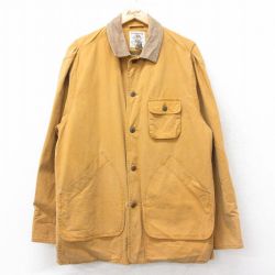 【50%OFF】バナナリパブリック 90s ハンティングジャケット 襟レザー ブラウン XL | 古着