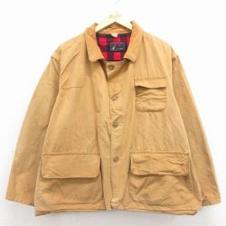【20%OFF】レッドヘッド 80s ハンティングジャケット 襟コーデュロイ ブラウン XL | 古着