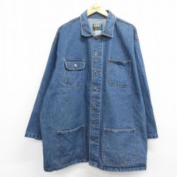 カバーオール 90s ネイビー XL | 古着
